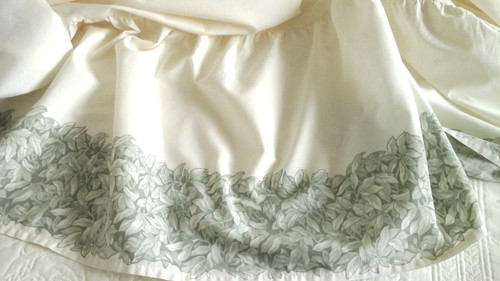 Dorma cream frilled double - dorma,