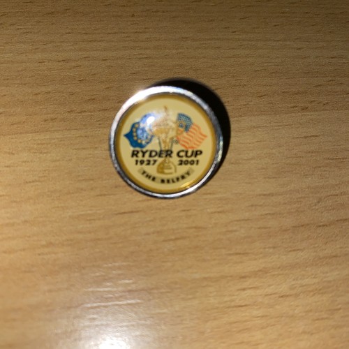 Ryder cup 2001 - cup, belfry