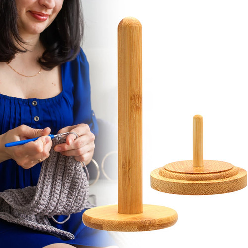 New wooden yarn - yarn, holder