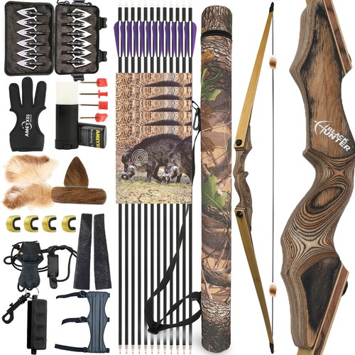 Longbow arrow kit 20 - kit, 20-50lb