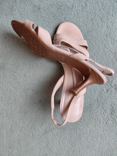 Beige strappy sandals - strappy, size