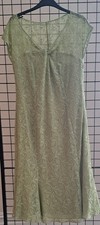 Minuet olive green lace dress