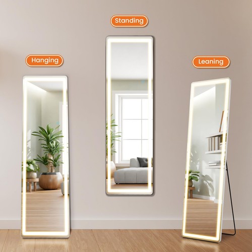 Full length mirror with led - full,