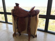 Unused Custom Western Saddle