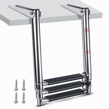 Telescoping 3 Steps Ladder