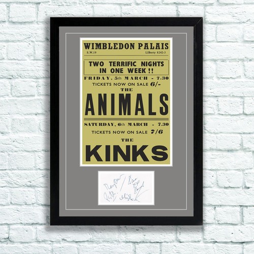 The kinks concert poster - the,