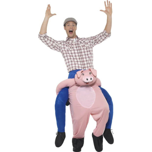 Piggyback pig costume adults - piggyback,