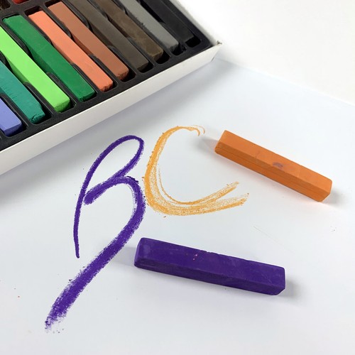 Chalk pastels soft - pastels, art