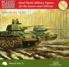 WW2V20001 1/72 WWII RUSSIAN T34 76/85 Plastic Soldier NEW WW2