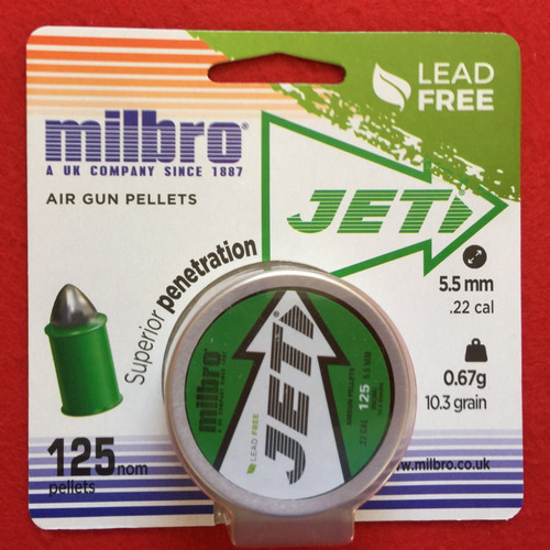 Milbro jet lead free - jet, .22