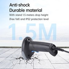 A1D Barcode Scanner Wired Bar