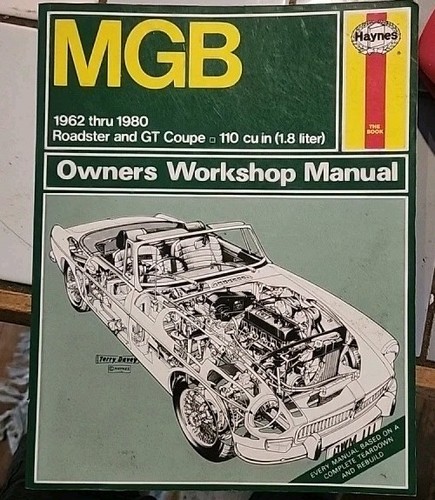 Haynes mgb roadster - roadster, gt