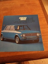 Fiat 128 Car Sales Brochure Leaflet Classic Vintage Car Memorabilia