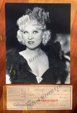 Mae West - Original Signed