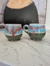 2 X Studio Pottery Decorative