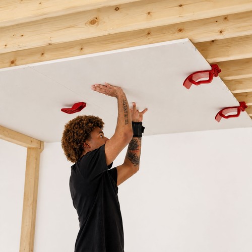 Board aid plasterboard lifter - aid,