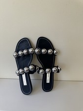 Zara Basic Flat Sandal Size 40