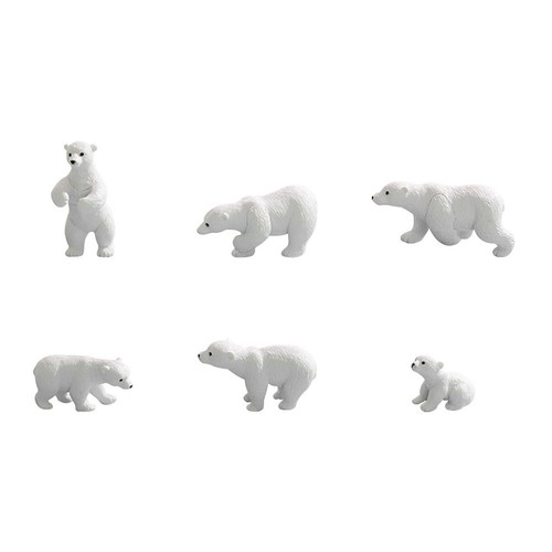 Pcs white bear - 6,