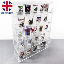 5-Tier Clear Display Case Wall