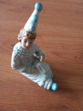 Ceramic Clown Ornament  14cm X 10cm X 7cm