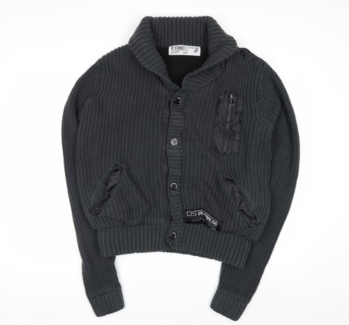 Struct mens grey chunky knit - d-struct,