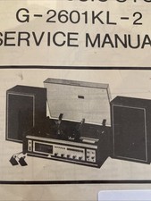 G-2601KL-2  Stereo Record