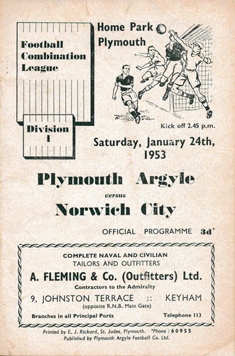 Plymouth argyle reserves - argyle, v