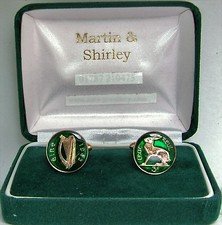  IRISH Cufflinks made from old