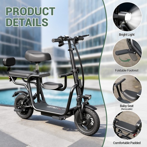 Eilleo 250w city scooter - city, e-scooter