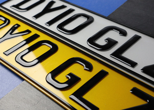 Road legal number - legal, plates