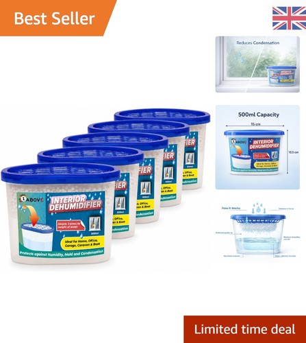 Portable pack dehumidifiers - 5-pack,
