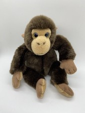 Vintage Leonine Monkey Chimp Ape 8" Soft Toy Plush Comforter