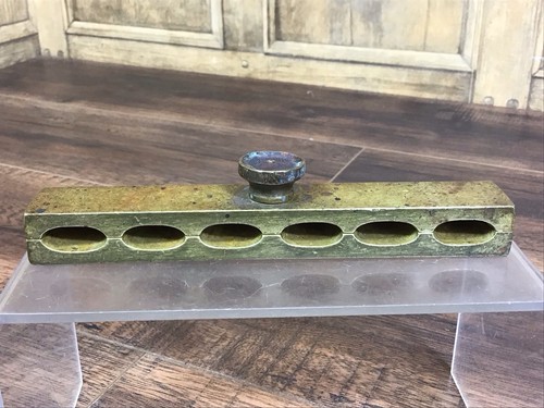 Antique brass suppository - antique,
