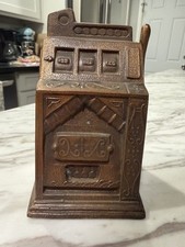 Vintage Slot Machine Coin Bank