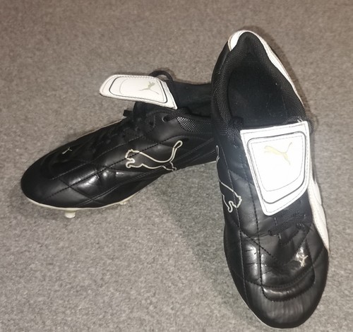 Vintage puma black leather - puma,