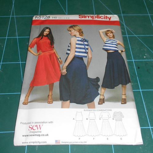 Ladies top and skirt - top,