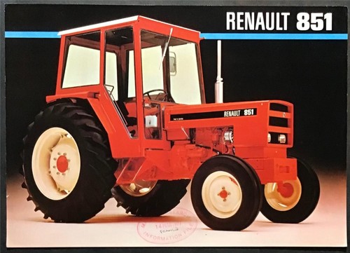 Renault 851 tractor - 851,