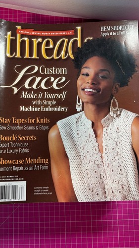 Threads sewing magazine issue
