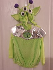 Tu Kids Alien Costume Dress Up Age 2-3 Years Halloween