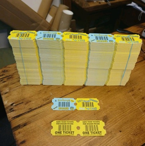 Arcade machine tickets - 5, x