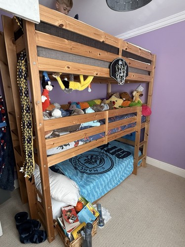Solid wooden children single - wooden,