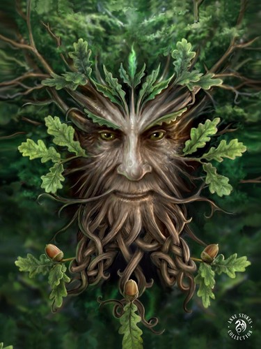Anne stokes art oak king - stokes,