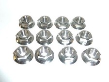 M5 TITANIUM FLANGED NUTS Ti