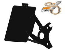 License plate holder side