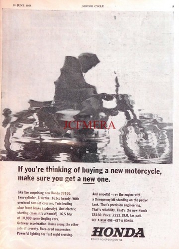 Honda 160 motorcycle - honda, 'cb
