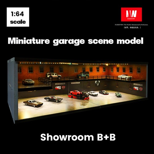 Diorama double deck - 1:64, double-deck