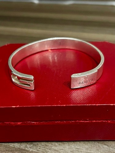Gucci sterling silver cuff - sterling,