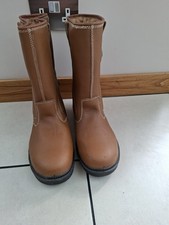 Veltuff  Rigger Work Boots Reinforced Toe Size 11 Safety fur lined warm