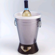 Classic Cuisine Rotating Wine Bottle Cooler  Chiller Bucket 