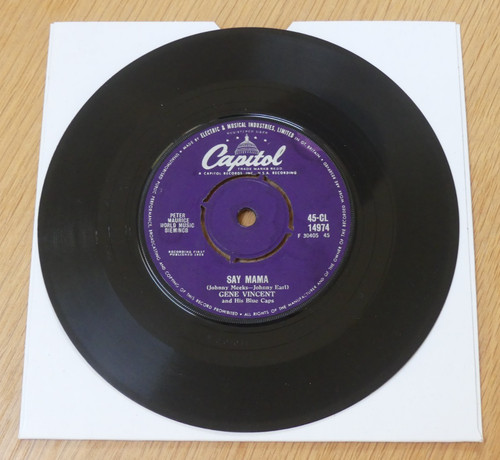 Gene vincent his blue caps - his,
